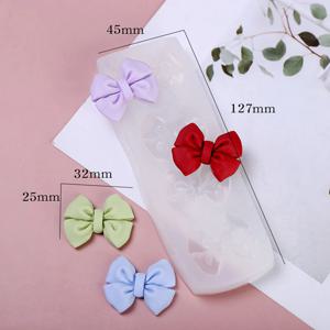 B 큐트 리본 레진 실리콘 몰드 공예 아트 악세사리
