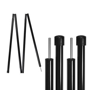 BUCK703 지주폴 폴대 블랙 22파이 2200mm 2P