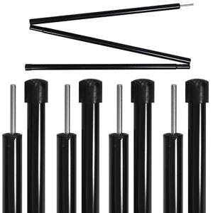 BUCK703 지주폴 폴대 블랙 22파이 1800mm 4P