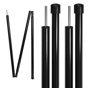 BUCK703 지주폴 폴대 블랙 22파이 1800mm 2P