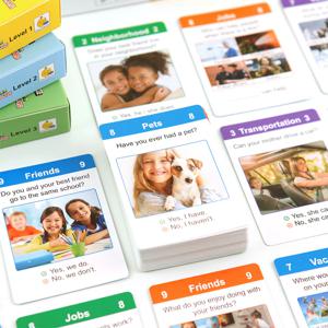 리틀빈 영어카드게임 초등회화편 말하기 표현 문장