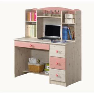 내츄럴 파스텔 초등학생 서랍일체 책상(114cm 7색) 일자 스웨덴 디자이너 중고생