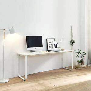 깔끔한 홈스튜디오 대형 라운드 철제 책상(181cm 2색) 슬림 꾸미기 디자이너 장