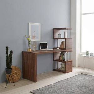 모던 서재 오피스텔 오픈 파티션 책장 책상 세트(120cm 6색) 기다란 가정용 이쁜