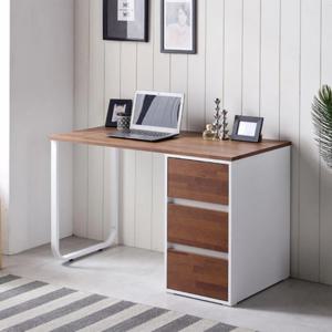 모던 철제다리 서랍 책상 1000 (3컬러) 대학생용 데스크 사무용 고등 디자이너