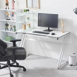 DIY 이중커브 Z 컴퓨터 게이밍 데스크 1200 (2색) 우드 1인용 목재 심플한 PC용