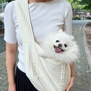 강아지 에코 슬링백 이동가방