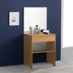 북유럽 미니멀리즘 입식 우드 슬림 화장대(60cm 2색) 심플한 자취생 수납 럭셔리