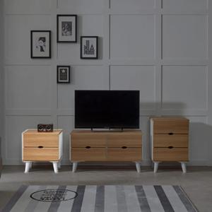 1인가구 실용수납 다리오픈형 침대협탁 400 (4색) 슬림 폭좁은 유럽풍 자취방