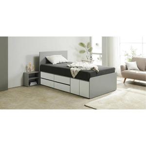 오피스텔용 10칸수납서랍 슈퍼싱글침대(매트리스포함) 모던한 소형 배드 혼수 SS