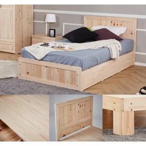 고급 피톤치드 편백 원목 서랍형 슈퍼싱글 침대 / 수퍼 빈티지 명품 혼수 가구