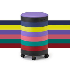 내부수납 컬러풀 술집 카페용 바퀴 의자 미니 스툴 현관 스톨 고급 스튤 이쁜