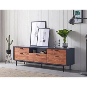미국 모던디자인 원목스틸 AV티비 거실장(180cm 2컬러) 북유럽풍 깔끔한 예쁜 TV