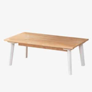공부방 다과상용 감성 2색 거실 좌식 테이블(90cm) 휴게용 북유럽 가구 예쁜 티