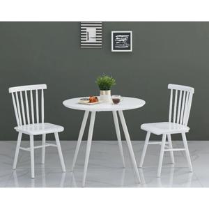 심플화이트 사선다리 원형 홈카페 티테이블(80cm) 높은 인테리어 모던 사이드