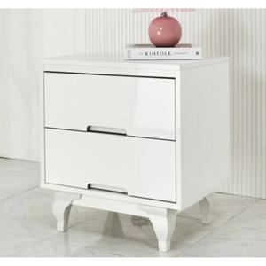 심플 고광택 침대 거실 협탁 560 (2색) 현관 서랍 엔틱 미니 유럽풍 사이드 틈새