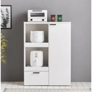 1인가구 로망 주방 렌지대 수납장 800 (2색) 예쁜 다용도 밥솥장 밥통 선반 심플