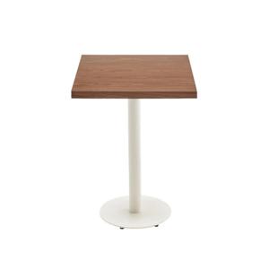 베이직 우드 화이트스틸 정사각 바테이블 (2컬러 60x98cm) 홈바 BAR 스탠딩 높은