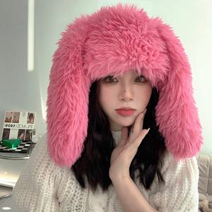 키치 버니 토끼 버킷햇 겨울 등산 캠핑 골프 스키장 방한모자 5colors