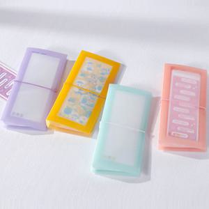 네컷 포토 앨범 사진 포토카드 스티커 티켓 보관 포토북 4colors