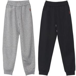 여성용 데일리 시보리 팬츠 캐주얼 트레이닝 바지