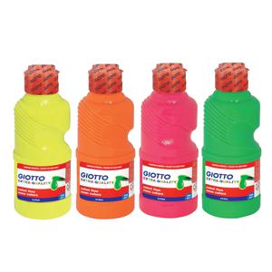 스쿨페인트 템페라 형광컬러 물감 250ml 색상선택
