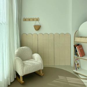 자작나무 우드 작은아치들 파티션 침대 헤드보드 병풍