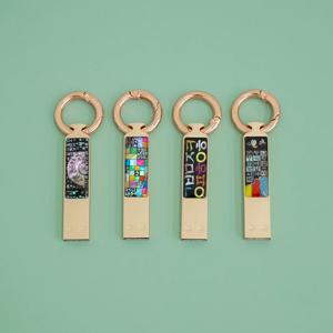 LED 자개 스틱 USB 32G  (한글문양) 전통 자개 고급 답례품
