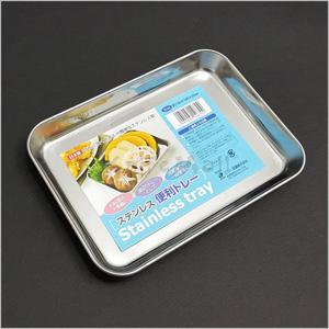 일본 스텐 사각쟁반 - 소