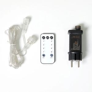 DC24V 트리전구 점멸기 전원코드+리모컨+연장선 조명 용품