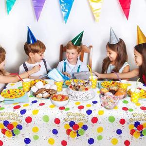 생일파티 파티룸 방수 식탁보 5p