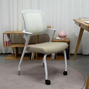 SKY 화이트 공부 몰입 집중력 의자