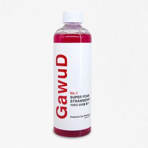 초간편 세차 슈퍼 폼 딸기향 카샴푸 500ml -디테일링 폼건 거품세차 스노우폼