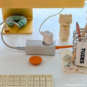 GaN 65W 초고속멀티탭 USB 1.8m(LFS-HA54) 미스트블루