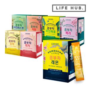 콤부차 7종 골라담기 (레몬/피치/베리/유자/파인애플/자몽/샤인머스캣)
