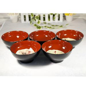 일제 칠기 면기 우동기 5P 세트