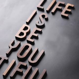 호두나무 알파벳 블럭/우드소품/우드알파벳/영문/이니셜/소품/장식소품/도어사인