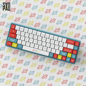 XDA 캔디팝 키캡 PBT 5면 염료승화 (131키)