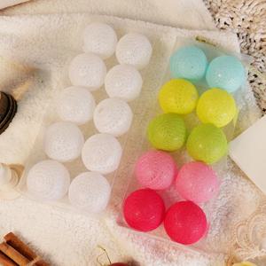 실크볼캡 10입 (칼라/화이트)