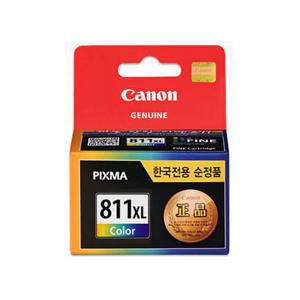 잉크 정품 CL-811XL 단품 컬러