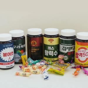 시험 응원 약세트 붙어쓰 수능합격선물 수능선물 수능선물세트 시험응원 합격기원-합격500