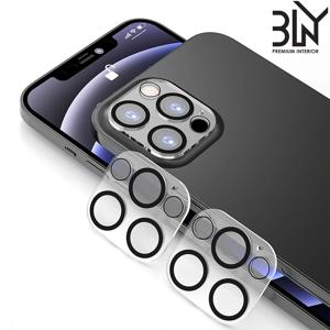 BLnY 아이폰15 PLUS 후면카메라 풀커버 강화유리 보호필름 2매