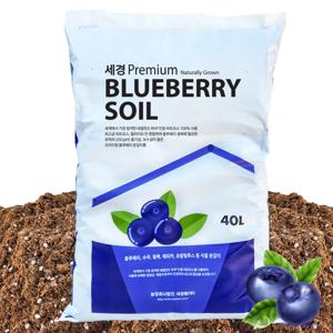 프리미엄 블루베리흙 40L 화이트 피트모스 산성흙 분갈이흙 배양토