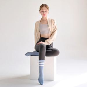 국산 필라테스 양말 논슬립 3중밴딩 요가 삭스 롱삭스