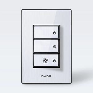 나노 아트2 스위치 3구_환풍기 팬 화장실 (6color)
