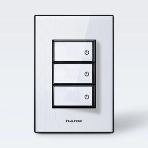 나노 아트2 전등 스위치 3구(3로) (6color)