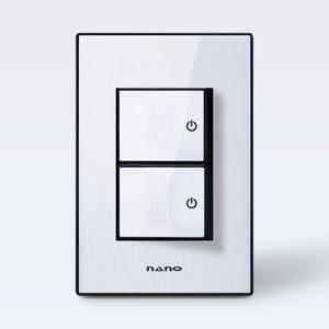나노 아트2 전등 스위치 2구(3로) (6color)