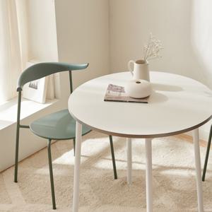 국내제작 콤마 원형 테이블 식탁 책상 카페테이블 600~1000