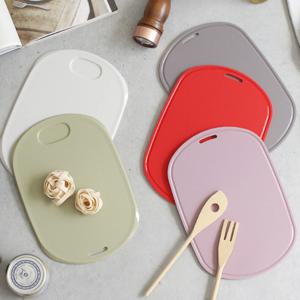 국산 실리콘 양면도마 소 (5color)