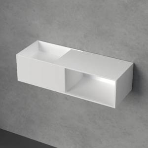 라우체 멜리나 G36L L 벽걸이 세면대 액상아크릴(LAR)